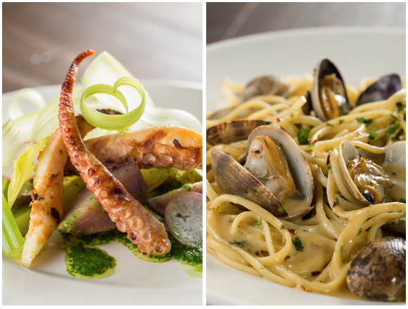 Grilled-Spanish-Octopus---Linguine-with-Clams