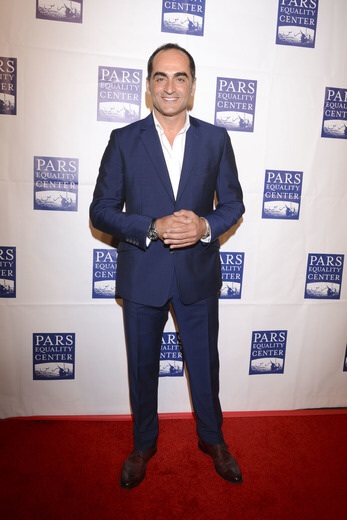 Actor Navid Negahban ("Homeland") Photo courtesy of Vivien Killilea for Getty Images/Courtesy of Pars Equality Center.