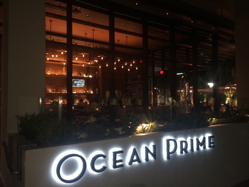 Ocean Prime in Beverly Hills on Wilshire Boulevard