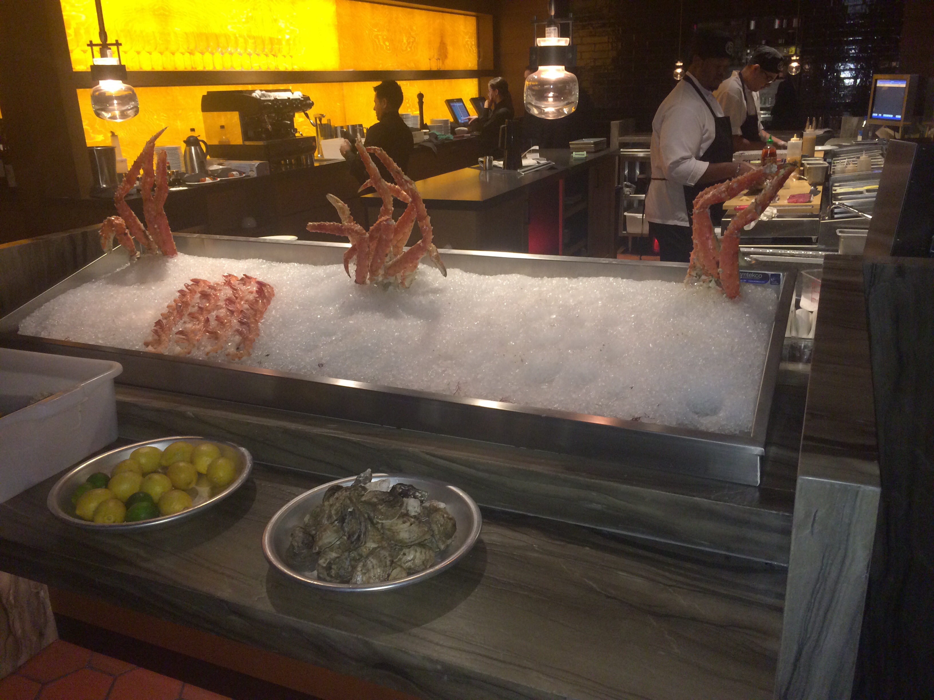 The Raw Bar at Ocean Prime in Beverly Hills