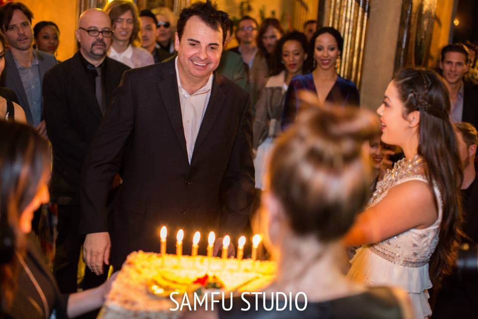 They say it's your birthday! Sandro Monetti gets ready to blow out the candles on his birthday cake. Photo courtesy of Sam Fu Photography 