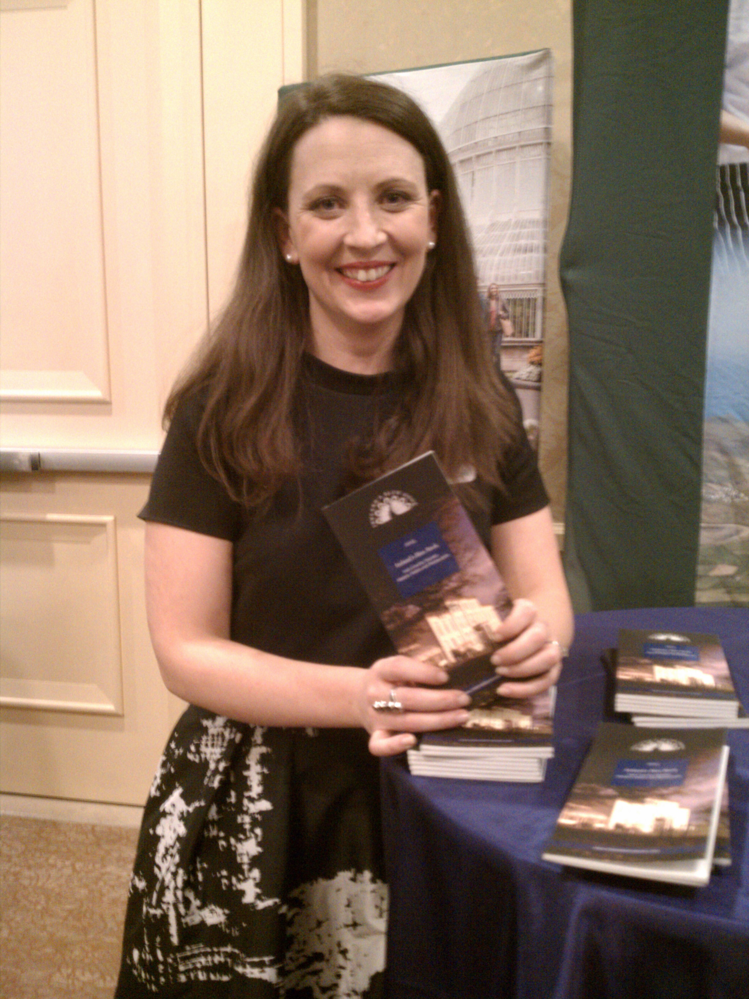 The lovely and super hospitable Michelle Maguire, head of Marketing for Ireland's Blue Book Guide. Photo by Vida Ghaffari