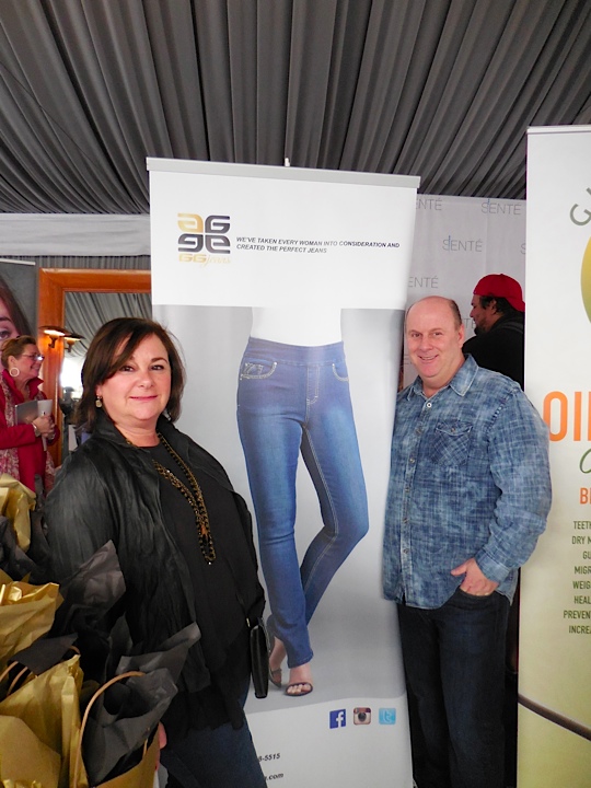 Warren and Natalie Green of GG jeans. I love these jeans and they truly fit like a glove