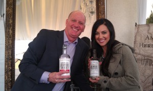 Steve Conlin and McCall Hanley of 5 Wives Vodka