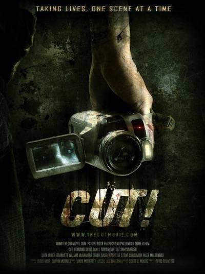 Movie Poster for CUT! Photo courtesy of Psycho Rock Productions