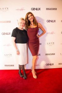 Sparkle and shine...Renowned jewelry designer Margot McKinney, who was also an event  sponsor with Heather McDonald. Her fine jewelry was worn by Dita Von Teese and Heather. Photo courtesy of Olga Lacoste 