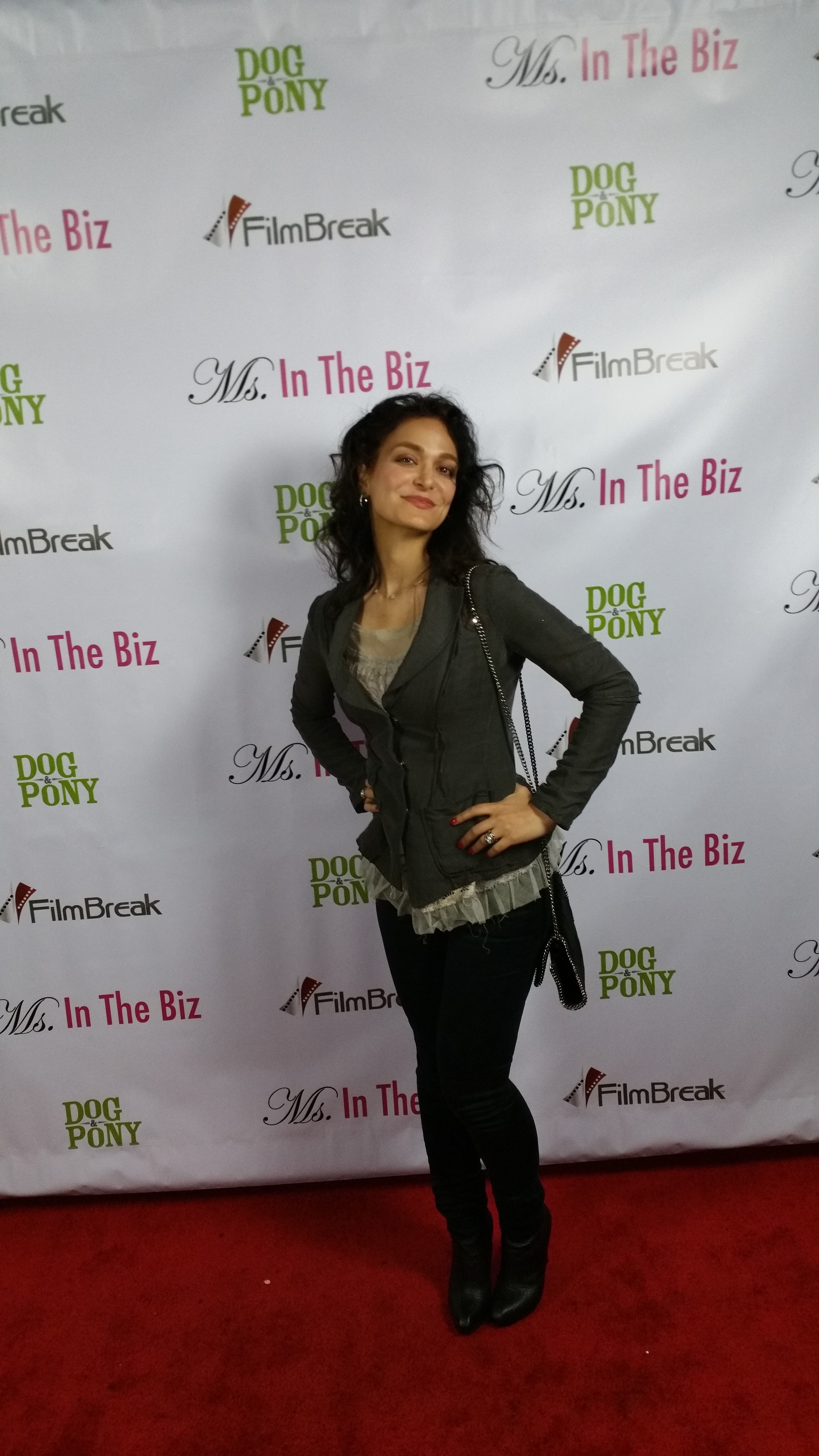 Entertainment attorney Nadia Davari strikes a pose on the red carpet. I recently wrote about Davari in my "Ethnicity and Entertainment" column, which has received the highest amount of comments to date. 