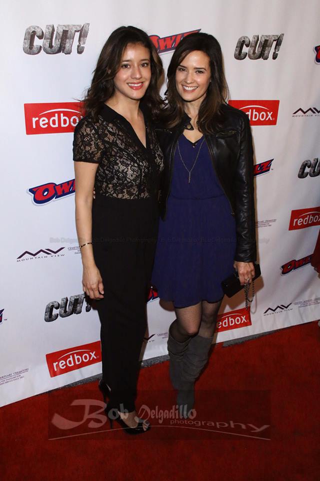 Actresses from CUT! Rosie Garcia and  Dahlia Salem