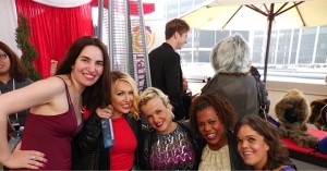 With the lovely cast of Little Women. From left to right, myself with Elena, Terra, Tonya and Traci