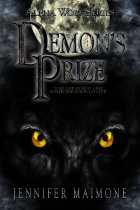 Cover of Maimone's Demon Prize. Photo courtesy of the Alpha Wolf series