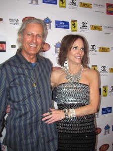 Publisher of The Experience magazine, Mr. Erwin Glaub with EllieB. All photos John Barsky 2015