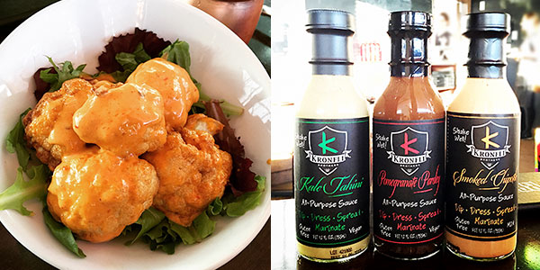 Noa's Cauliflower and Kronfi Brothers sauce collection