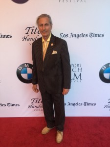 Publisher of the Experience Magazine, Erwin Glaub, on the red carpet for the World Premier of Russell Crow's "The Water Diviner."