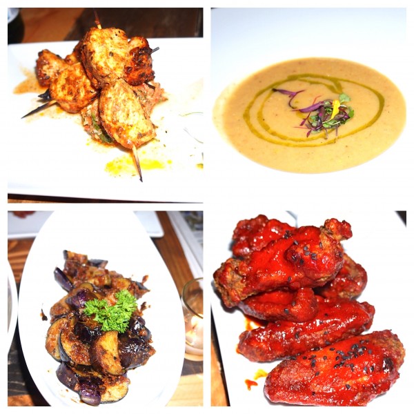 Some of the Latin American and Asian influenced fare at Asa Meza