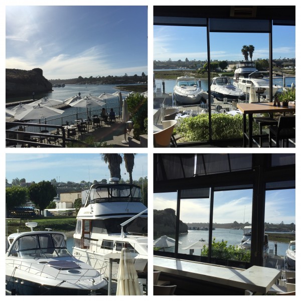 The spacious and elegant Back Bay Bistro on Newport Beach, California