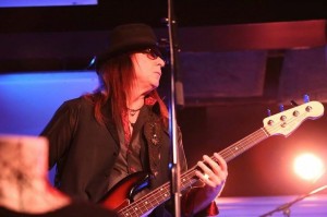 Chuck Wright from Quiet Riot on bass. Photo courtesy D Brown