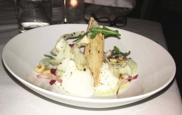 The Burrata was displayed with style and simplicity. All photos courtesy the Experience Magazine