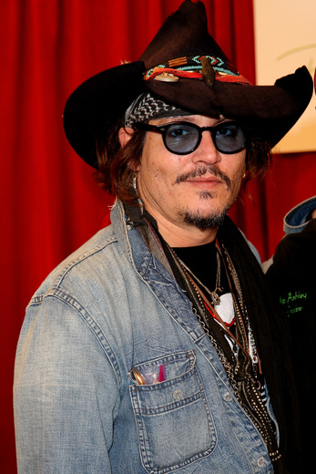 Actor/musician Johnny Depp attends the GRAMMY Gift Lounge during The 58th GRAMMY Awards at Staples Center on February 13, 2016 in Los Angeles, California. (Photo by Imeh Akpanudosen/WireImage)