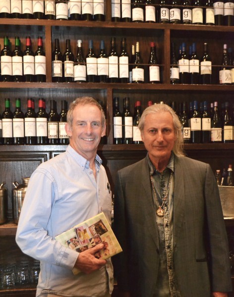 Executive Chef and Owner Joe Miller with The Experience Magazine's Publisher Erwin Glaub