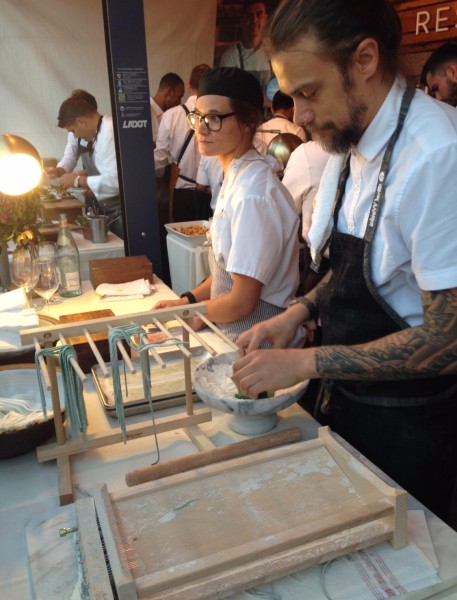Chefs preparing for the 2016 LA Food and Wine Festival. Photo courtesy the Expetience Magazine