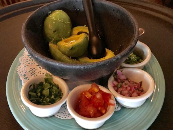 Guacamole made by the side of your table 